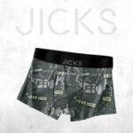 Men Printed Underwear, Trunks, Silk