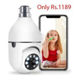 TP PLUS 3MP WiFi Light Bulb Camera