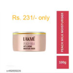 Lakme Peach Milk Vit E Creme Moisturiser 100G